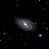 Spiral galaxy M109