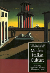 Front Cover Image of Modern Italian Culture