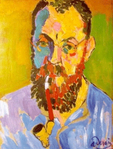Portrait of Matisse by André Derain 
