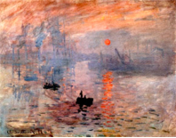 Monet painting