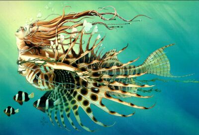 Tigerfish Mermaid