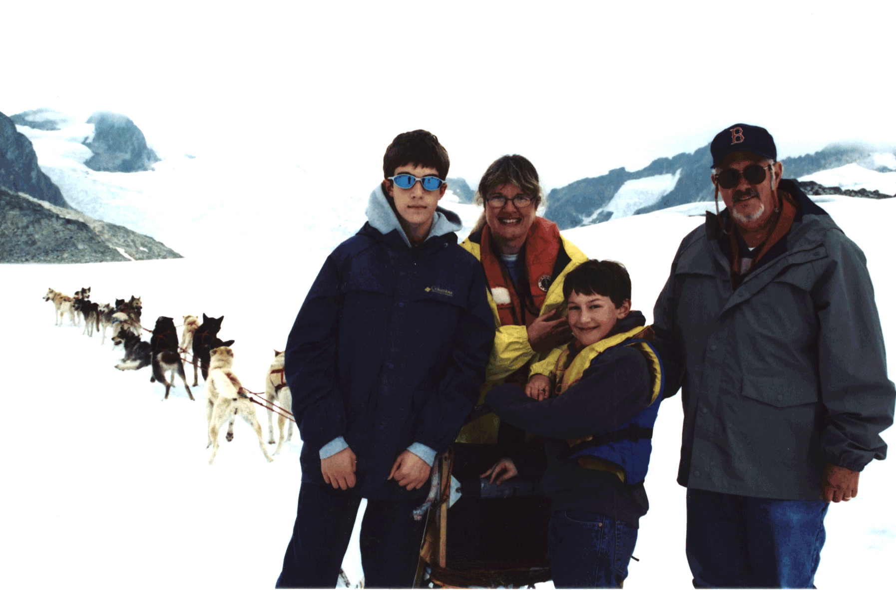 family in Alaska