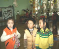 three children in a group